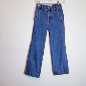 Everlane wide leg denim jeans